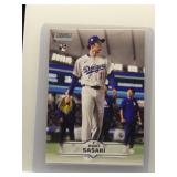 Roki Sasaki 2025 Stadium Club Rookie