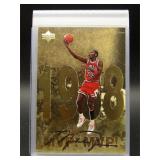 Michael Jordan 1998 Upper Deck Gold Jumbo