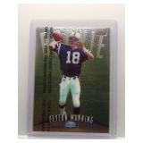 Peyton Manning 1998 Topps Finest w Coating Rookie