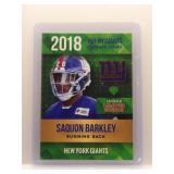 Saquon Barkley 2018 Rookie Phenoms