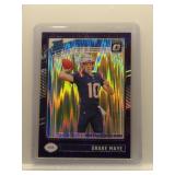 Drake Maye 2024 Optic Rookie Purple Shock