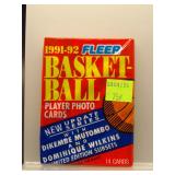 1991-92 Fleer Basketball Sealed Pack