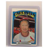 Red Schoendienst 1972 Topps