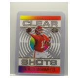 Patrick Mahomes II 2021 Illusions Clear Shots