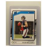 Caleb Williams 2024 Donruss RC