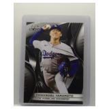 Yoshinobu Yamamoto 2025 Topps Chrome Black
