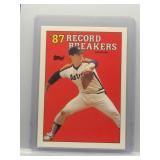Nolan Ryan 1988 Topps Record Breaker