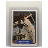 Lou Piniella 1981 Fleer