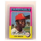 Lou Brock 1975 Topps