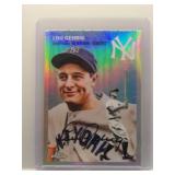 Lou Gehrig 2023 Topps Chrom