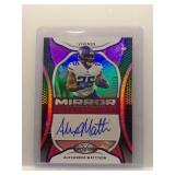 Alexander Mattison 2022 Certified Mirror...