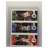 Jordan / Hardaway / Kemp 1996 Upper Deck Tri-Card