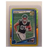 Mason Taylor 2025 Optic Rookie Yellow /25