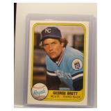 George Brett 1981 Fleer