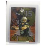 Drew Brees 2001 Press Pass Big Numbers