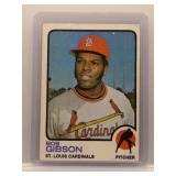 Bob Gibson 1973 Topps