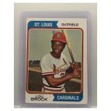 Lou Brock 1974 Topps