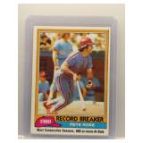 Pete Rose 1981 Topps Record Breaker