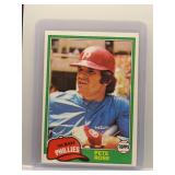 Pete Rose 1981 Topps