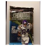1999 Stadium Club Football Sealed Pack
