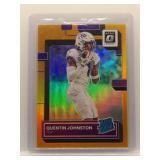 Quentin Johnston 2023 Optic Rookie Orange