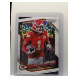 Xavier Worthy 2025 Prizm Disco Refractor