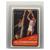 1972 Topps ABA Championship Game 3