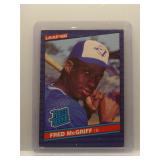 Fred McGriff 1986 Leaf Rookie