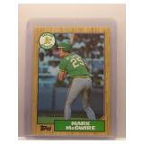Mark McGwire 1987 Topps