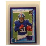 Abdul Carter 2025 Optic Purple Shock Rookie