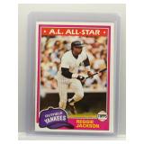 Reggie Jackson 1981 Topps AS