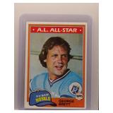 George Brett 1981 Topps AS