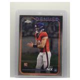 Bo Nix 2024 Topps Chrome RC