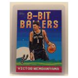 Victor Wembanyama 2025 Topps 8-Bit Ballers Rookie