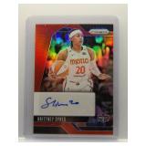 Brittney Sykes 2024 Prizm Auto Red /99