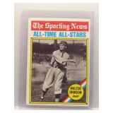 Walter Johnson 1976 Topps