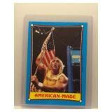 Hulk Hogan 1987 Topps American Made