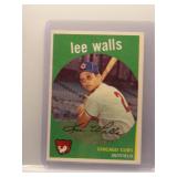 Lee Walls 1959 Topps