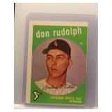 Don Rudolph 1959 Topps