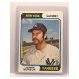 Thurman Munson 1974 Topps