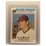 Nolan Ryan 1977 Topps Record Breaker