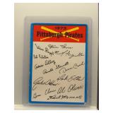 Pirates Checklist 1973 Topps