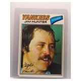 Jim Hunter 1977 Topps