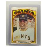Willie Mays 1972 Topps