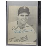 Pete Cimino Postcard Auto