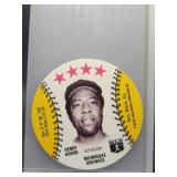 Hank Aaron 1976 Isaly Disc