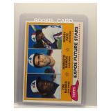 Tim Raines 1981 Topps Expos Future Stars