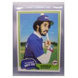 1981 Topps Harold Baines Rookie
