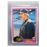 1981 Topps Kirk Gibson Rookie