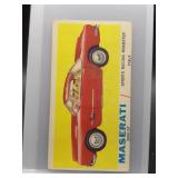 Maserati 1961 Topps